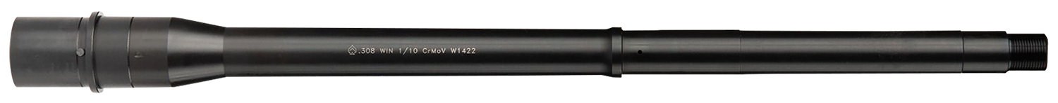 Ballistic Advantage BABL308003M Modern Series  308 Win 16" Black QPQ Finish 4150 Chrome Moly Vanadium Steel Material Tactical Government Midlength for AR-10
