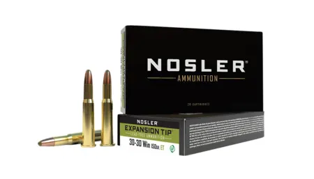 Nosler 40670 E-Tip  30-30Win 150gr E Tip Lead Free 20 Per Box/10 Case