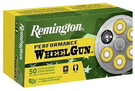 Remington Ammunition 22273 Performance WheelGun  38ShortColt 125gr Lead Round Nose 50 Per Box/10 Case