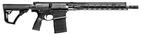 Daniel Defense 0215707258055 DD5 V3 *CA Compliant 7.62x51mm NATO 16" 10+1 Black Hard Coat Anodized Black Phosphate 6 Position w/SoftTouch Overmolding Stock Black Polymer Grip