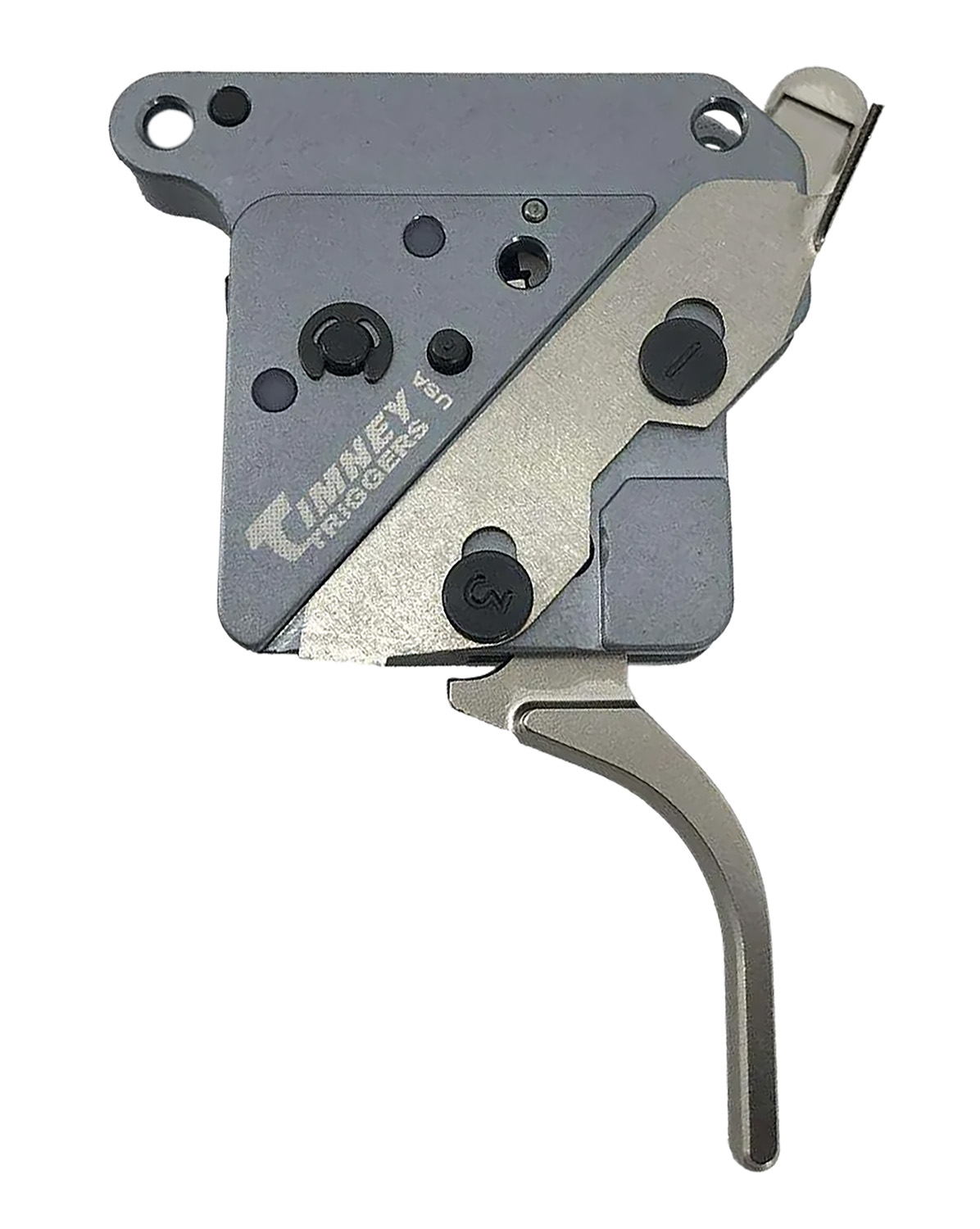Timney Triggers THEHITST16 Hit Trigger  Straight Trigger with 8 oz Draw Weight & Nickel Finish for Remington 700 Right