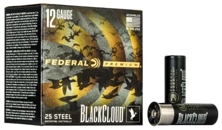Federal PWBX1421 Black Cloud FS 12Gauge 3" 1 1/4oz 1Shot 25 Per Box/10 Case