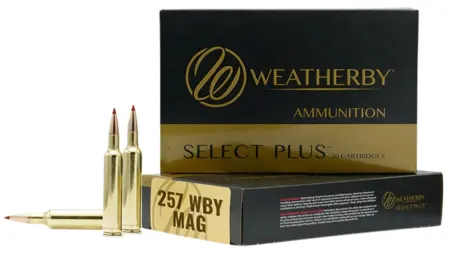 Weatherby H257110ELDX Select Plus  257WthbyMag 110gr Hornady ELD-X 20 Per Box/10 Case