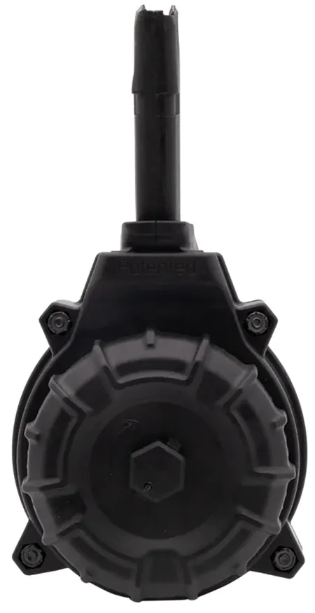 ProMag DRMA14 Standard  50rd Drum 9mm Luger Compatible w/ Glock 43 Black DuPont Zytel Polymer