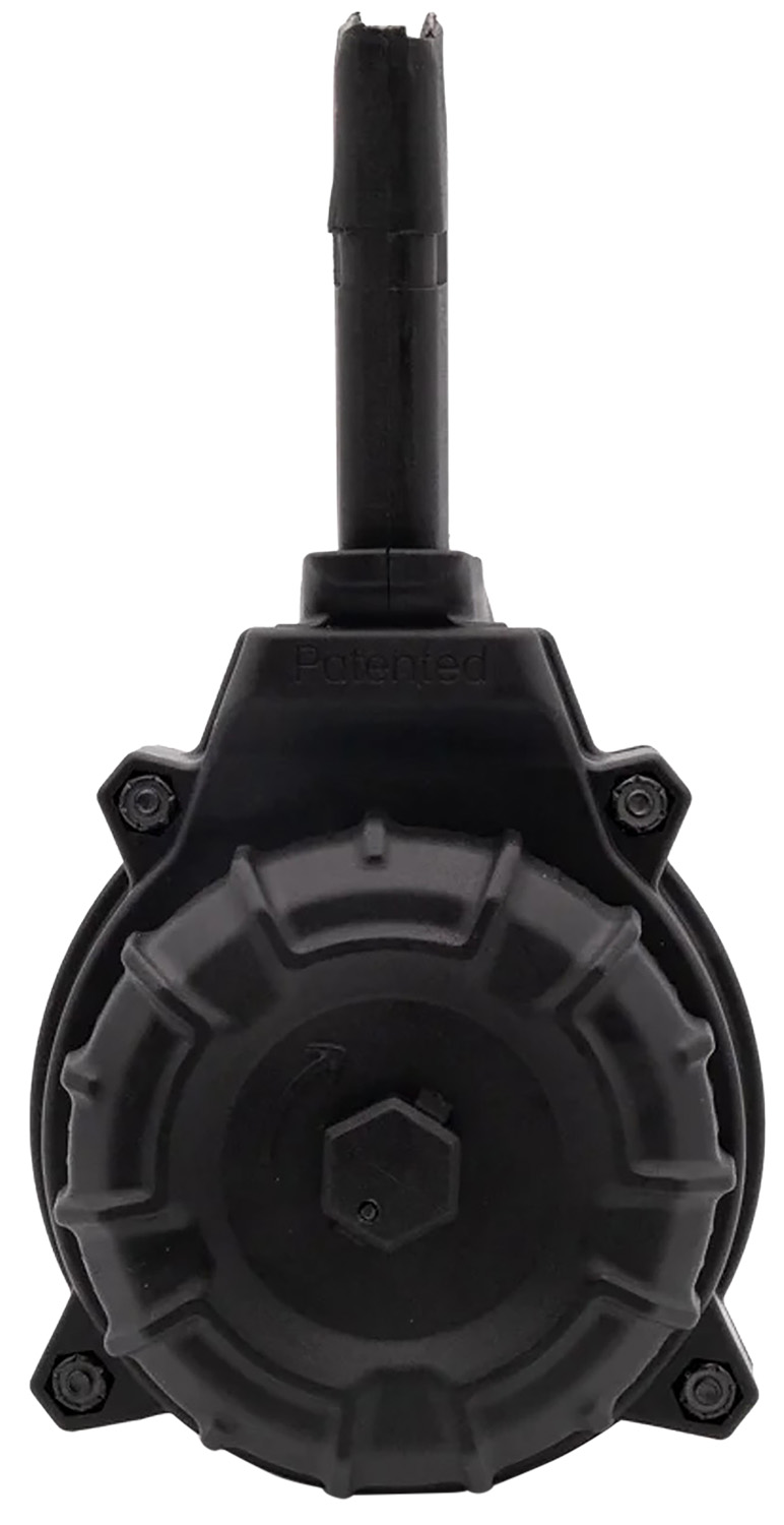 ProMag DRMA14 Standard  50rd Drum 9mm Luger Compatible w/ Glock 43 Black DuPont Zytel Polymer