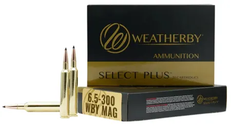 Weatherby R653156EH Select Plus  6.5-300WthbyMag 156gr Berger Extreme Outer Limits Elite 20 Per Box/10 Case