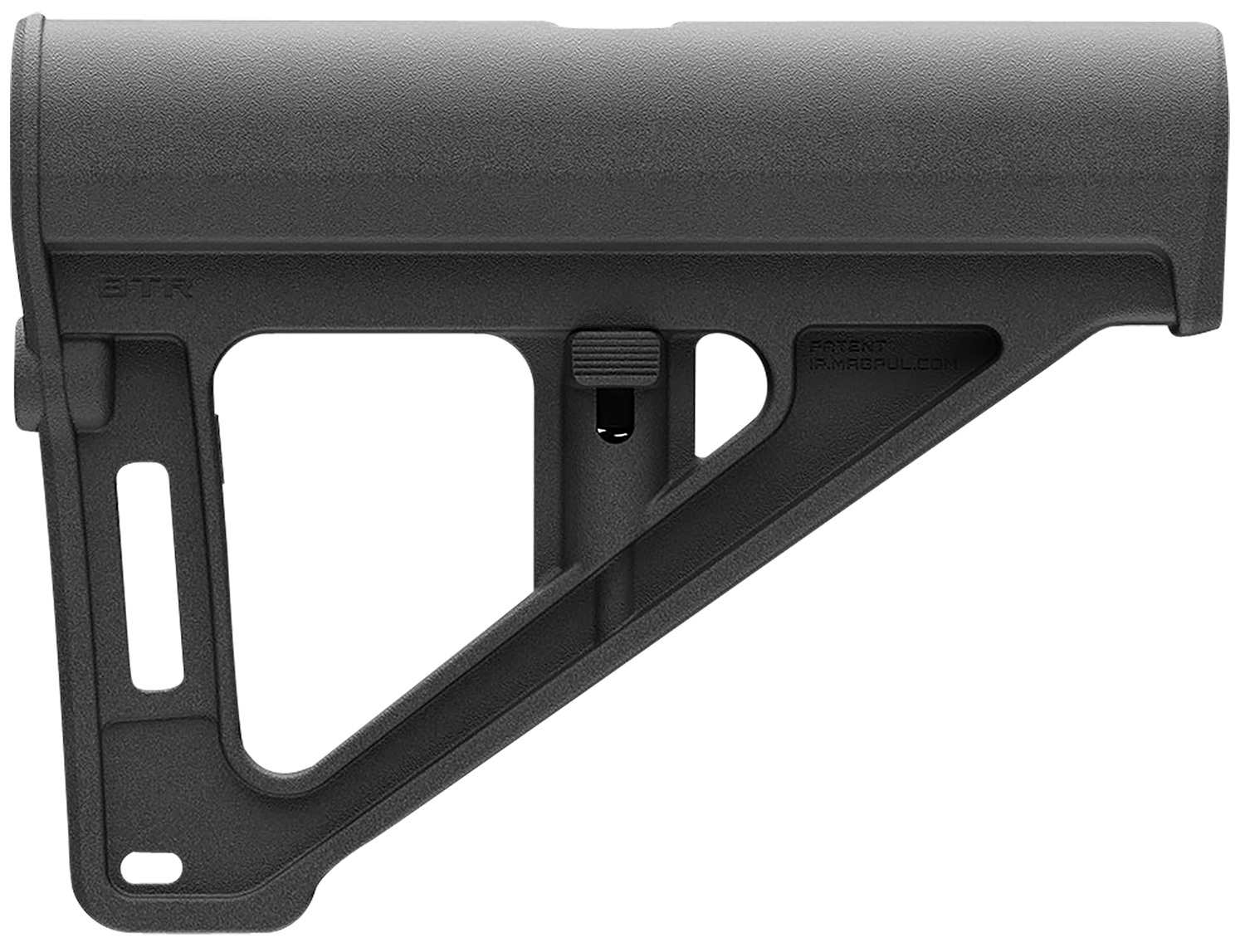 Magpul MAG1079-BLK BTR Arm Brace  Black Synthetic with M-LOK Compatible Slots & Ambidextrous Rear QD Cup for AR-Pistol Platform  with Mil-Spec Tube (Tube Not Included)