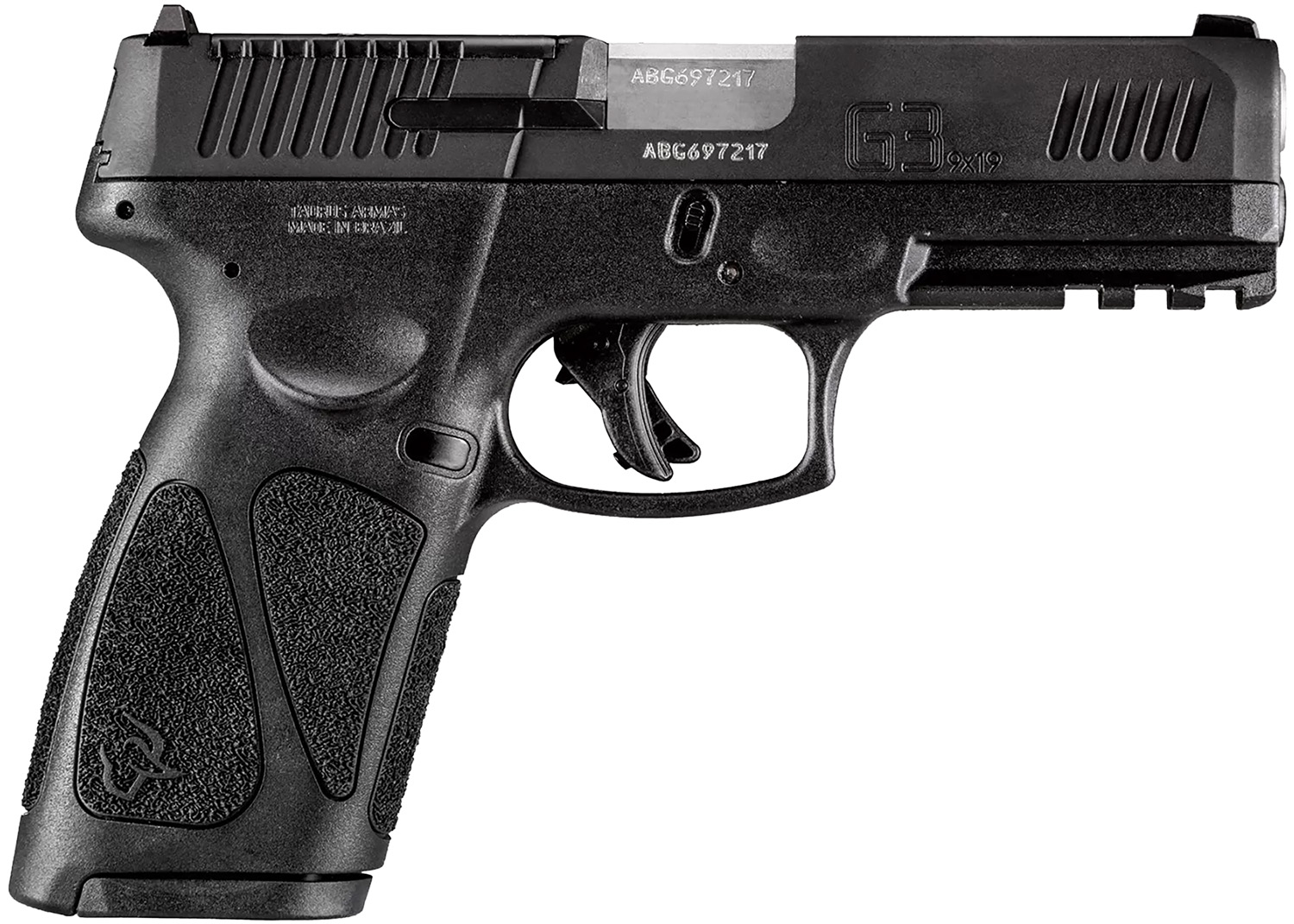 Taurus 1G3P941 G3  9mm Luger 17+1 4" Matte Stainless Steel Barrel, Polymer Frame With Picatinny Acc. Rail, T.O.R.O Optic Cut Tenifer Matte Black Steel Slide, Re-Strike Capability, Manual Safety