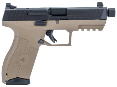 IWI US M9ORP17TFD MASADA  9mm Luger 4.60" TB 17+1 Flat Dark Earth Flat Dark Earth Interchangeable Backstrap Grip