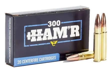Wilson Combat A300HMR135HB HAM'R Bonded 300 HAM'R 135 gr Speer HAM'R Bonded 20 Per Box/ 10 Case