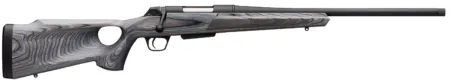 Winchester Guns 535727208 XPR Thumbhole Varmint SR 223 Rem 5+1 Cap 24" TB Blued Perma-Cote Rec Matte Black Laminate Fixed Thumbhole Stock Right Hand with MOA Trigger System (Full Size) No Sights