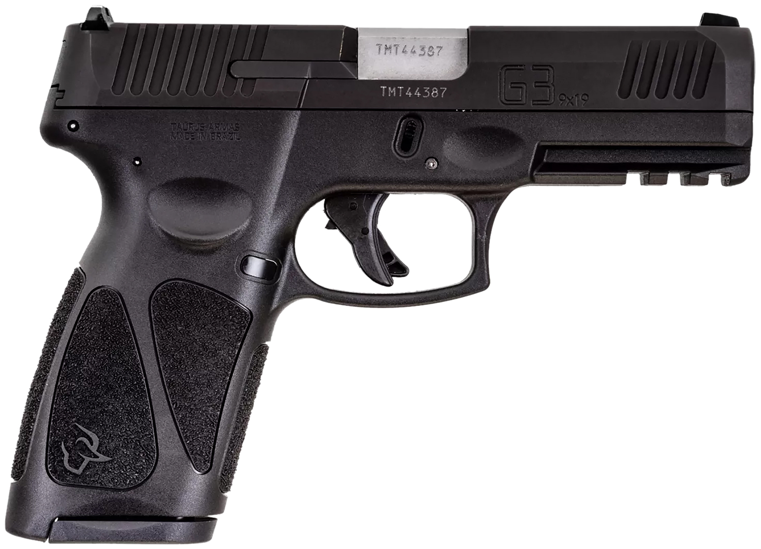 Taurus 1G3B94110 G3  9mm Luger 10+1 4" Barrel, Black Finish Picatinny Rail Frame, Serrated Matte Black Tenifer Steel Slide, Polymer Grip Includes 2 Mags