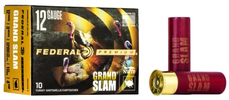 Federal PFCX157F4 Premium Grand Slam 12Gauge 3" 1 3/4oz 4Shot 10 Per Box/25 Case