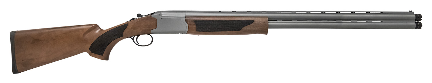 Pointer KAR1228GRY Acrius  12 Gauge with 28" Black O/U Barrel, 3" Chamber, 2rd Capacity, Gray Cerakote Metal Finish & Turkish Walnut Stock Right Hand (Full Size)
