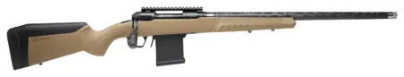 Savage Arms 57943 110 Carbon Tactical 6.5 PRC 8+1 24" Proof Research Carbon Fiber Wrapped Stainless Steel Barrel, Matte Black Carbon Steel Receiver, Synthetic Flat Dark Earth Adjustable AccuStock
