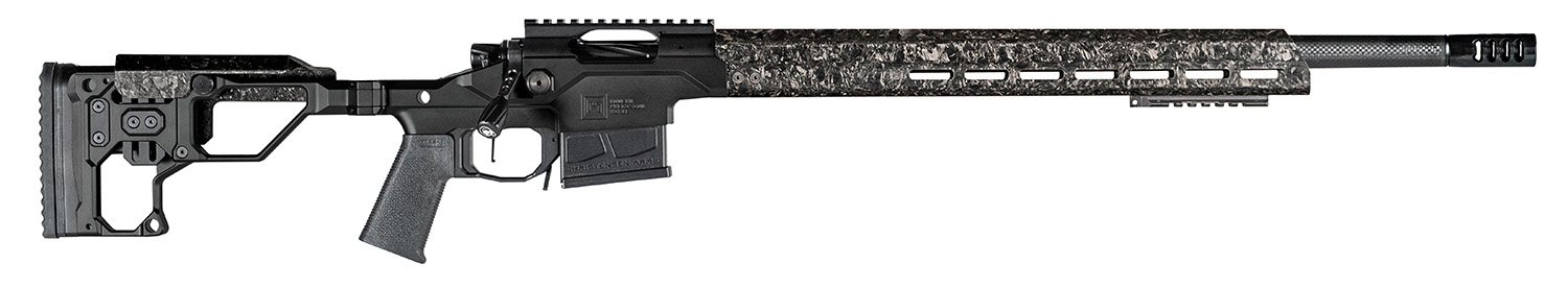 Christensen Arms 8010300200 Modern Precision 6.5 Creedmoor 5+1 22" Threaded Carbon Fiber Barrel, Black Nitride Finish, Black Anodized with Folding Stock, Polymer Grip