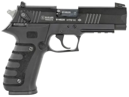 Mauser Rimfire 4010101 M20 22 LR 10+1 4" Black Steel Barrel, Black Serrated Slide, Black Aluminum Frame w/Picatinny Rail, Black Molded Grip, Ambidextrous