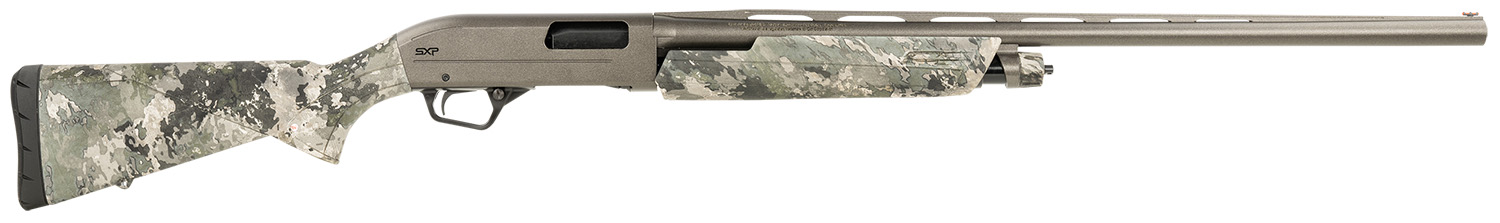 Winchester Repeating Arms 512447692 SXP Hybrid Hunter 20 Gauge 3" Chamber 4+1 (2.75") 28", Gray Barrel/Rec, TrueTimber VSX Furniture, TruGlo Fiber Optic Sight, Includes 3 Invector-Plus Chokes