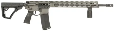 Daniel Defense 0212810739047 DDM4 V7 Pro 5.56x45mm NATO 18" 30+1, Cobalt Rec, Black OEM Overmolded Stock & Grip, Geissele Trigger