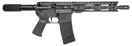 Diamondback DB1915B001 DB15  300 Blackout 28+1 10", Black, Carbon Lower, 9" M-LOK Handguard, Padded Buffer Tube, Magpul Grip