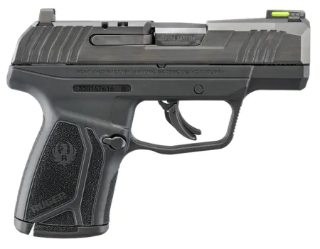 Ruger 3518 Max-9 *CA Compliant Compact Frame 9mm Luger 10+1 3.20" Black Oxide Stainless Steel Barrel, Black Oxide Serrated Steel Slide, Black Polymer Frame, Black Nylon Grip