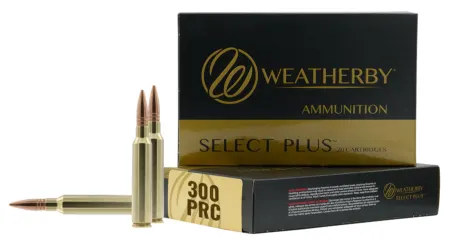 Weatherby R300P205EH Select Plus  300PRC 205gr Jacketed Hollow Point 20 Per Box/10 Case
