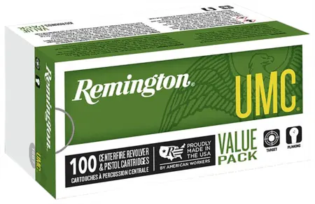 Remington Ammunition 23795 UMC Value Pack 40S&W 180gr Full Metal Jacket 100 Per Box/6 Case