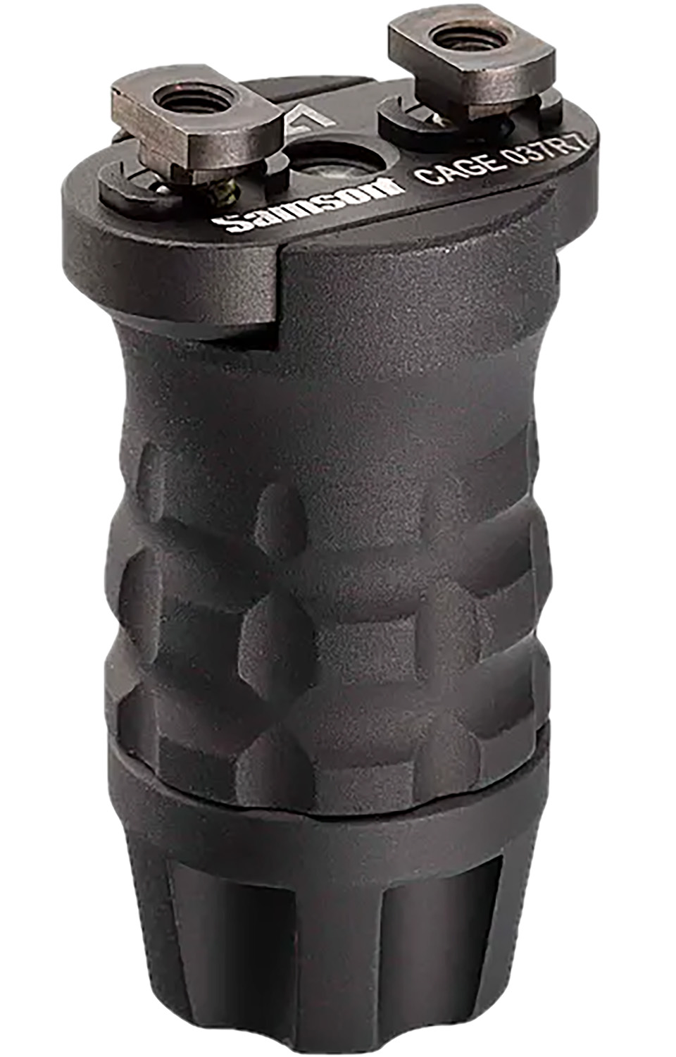 Samson 040510201 Short Grenade Vertical Grip  Black Anodized M-LOK