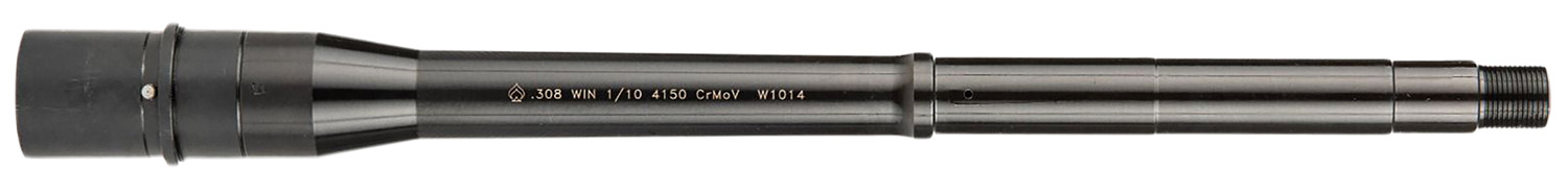 Ballistic Advantage BABL308008M Modern Series  308 Win 12.50" Threaded Tactical Government Profile, Carbine Length Gas Length, Black QPQ 4150 Chrome Moly Vanadium Steel, Fits AR-10