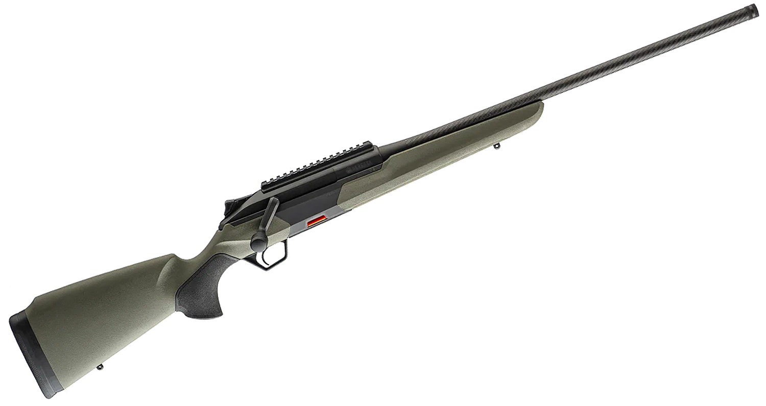 Beretta USA JBRX1W33124 BRX1 Carbon 300 Win Mag 5+1 24" Carbon Fiber Wrapped Steel Threaded Barrel, Black Picatinny Rail Receiver, Fixed Negative Comb w/Adj LOP OD Green Synthetic Stock