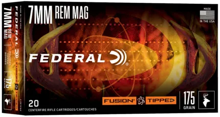 Federal F7RTFS2 Fusion  7mm 175gr Bonded Soft Point 20 Per Box/10 Case