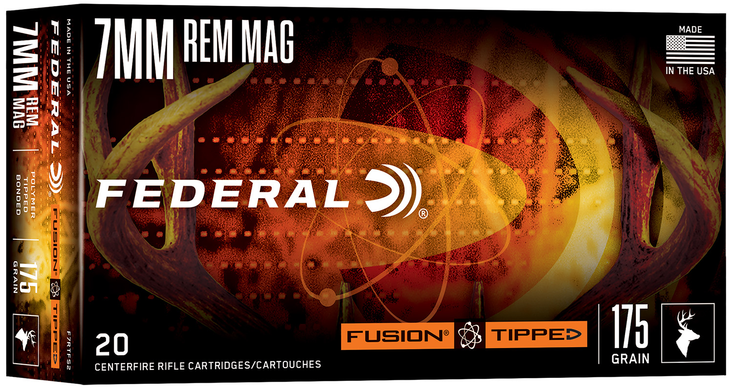 Federal F7RTFS2 Fusion  7mm 175gr Bonded Soft Point 20 Per Box/10 Case