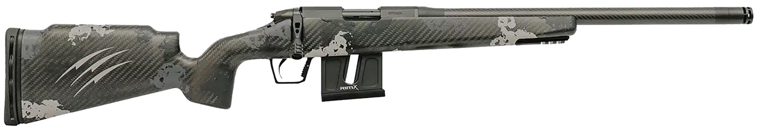 Fierce Firearms FRR17HMR18BP Carbon Razor  17 HMR Black Cerakote Phantom Camo
