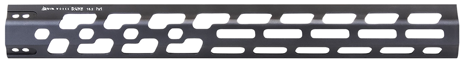 Odin Works F15MLRUNE 15.2" RUNE Forend  M-LOK, Black Aluminum, Mounting Hardware Included for AR-15