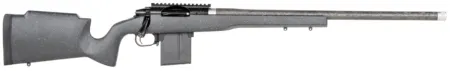 Proof Research 137857 Elevation MTR 2.0 6.5 PRC 22" Carbon Fiber Wrapped Match Grade Threaded Barrel, Black Cerakote Picatinny Rail Steel Receiver, Fixed Proof Black Granite Carbon Fiber Stock