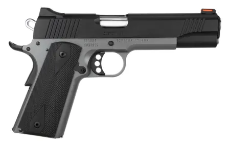 Kimber Mfg.,inc 3700693CA Custom LW Shadow Ghost (MA) 45 ACP 8+1 5" KimPro Black Stainless Steel Slide Double-Diamond Checkered Rubber Grip