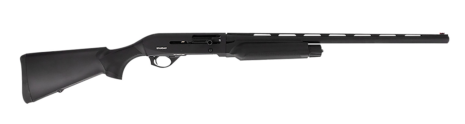 Spandau Arms 21000171 S2 Field 12 Gauge Semi Auto 3" 3+1 28" Black Benelli/Mobil Black Polymer Stock
