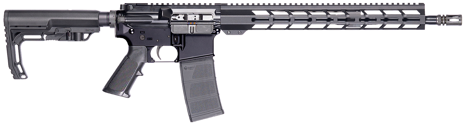Patriot Ordnance Factory 02317 P-15 Base 5.56 NATO 10+1 16.50" Black Anodized A2 Style Grip *California Compliant