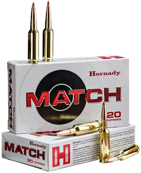 Hornady 81597 Match  6mm GT 109gr Extremely Low Drag-Match 20 Per Box/10 Case