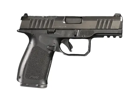 Rost Martin RM1CBLKOSP10CA RM1C *CA Compliant 9mm Luger 10+1 4" Black Compensated Match Grade Barrel, Black Tenifer Optic Ready/Serrated Steel Slide, Black Textured Grip