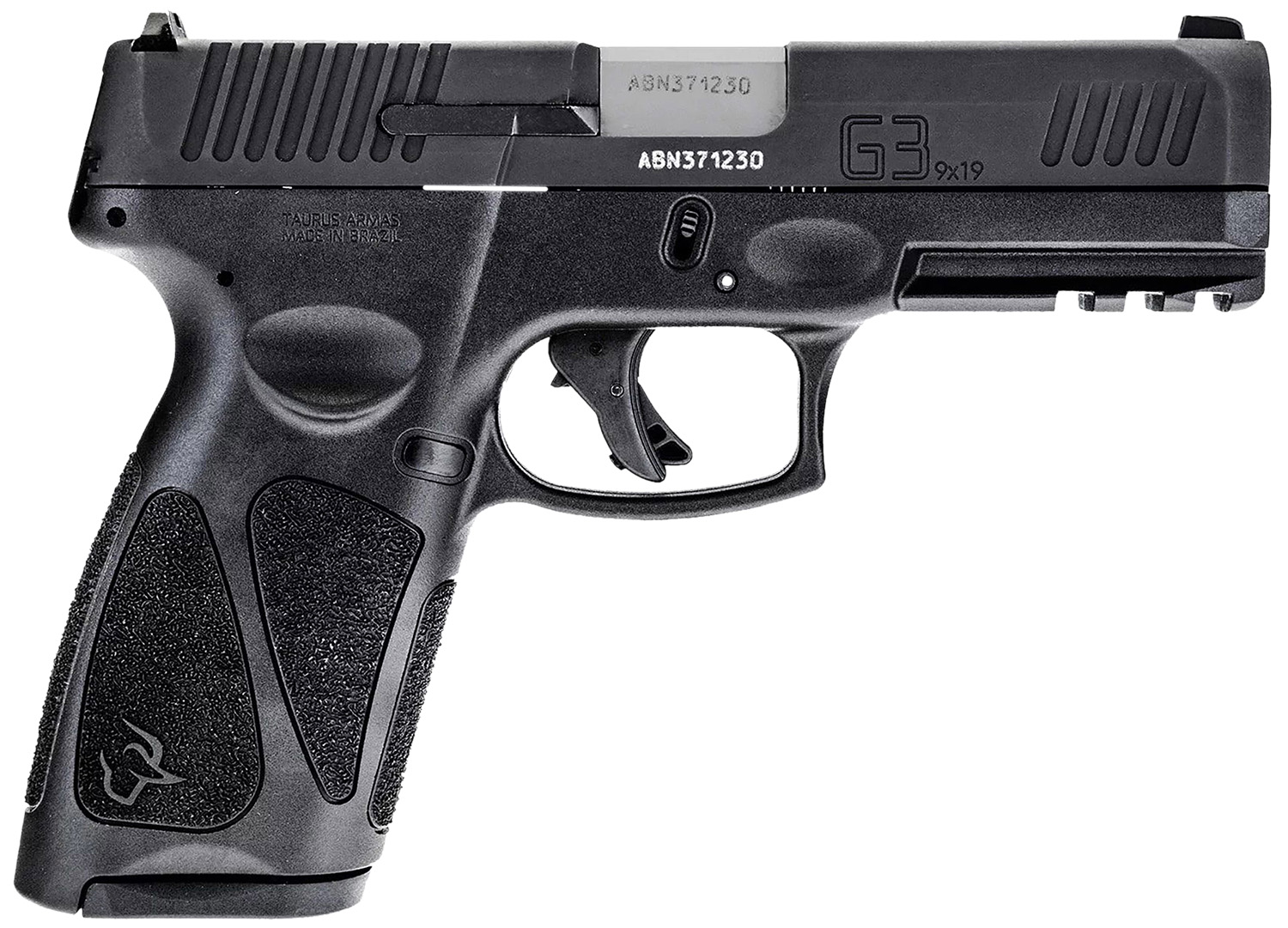 Taurus 1-G3BSR9041 G3  Full Size Frame 9mm 17+1 4" Matte Stainless Steel Barrel, Matte Black Serrated Alloy Steel Slide, Black Polymer Frame w/Picatinny Rail, Textured Grip