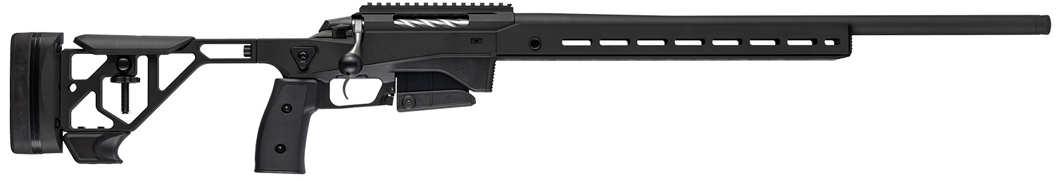 Tikka JRTXATB31224 T3x Ace Target 223 Rem 10+1 24" Threaded Barrel, Black Cerakote Picatinny Rail Receiver, M-LOK Handguard, Adjustable Black Stock, Black Polymer Grip