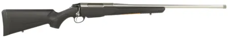 Tikka JRTXB37022MT T3 Lite Full Size 7mm Rem 3+1 22.40" Stainless Threaded Barrel, Drilled & Tapped Stainless Steel Receiver, Fixed Black Synthetic Stock, Right Hand