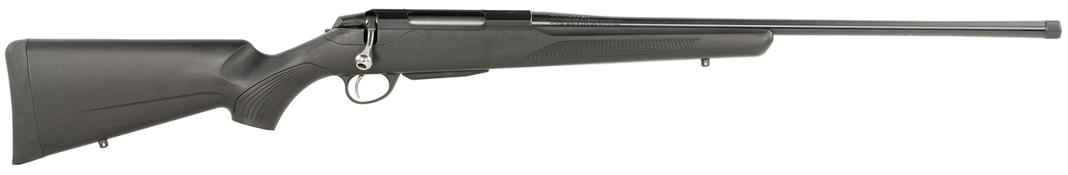 Tikka JRTXE31922MT T3 Lite Full Size 6.5 PRC 3+1 22.40" Matte Blued Threaded Barrel, Blued Drilled & Tapped Steel Receiver, Fixed Black Synthetic Stock, Right Hand