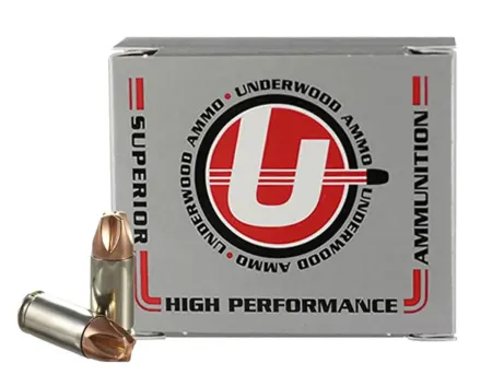 Underwood Ammo 864   9mm+P 68gr 20 Per Box/10 Case