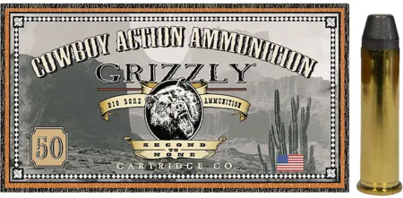 Grizzly Ammo GC357M8   357Mag 158gr Round Nose Flat Point 50 Per Box/10 Case