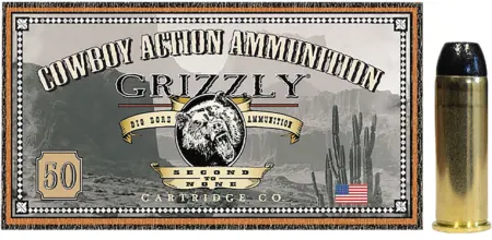 Grizzly Ammo GC44M2   44Mag 200gr Round Nose Flat Point 50 Per Box/10 Case