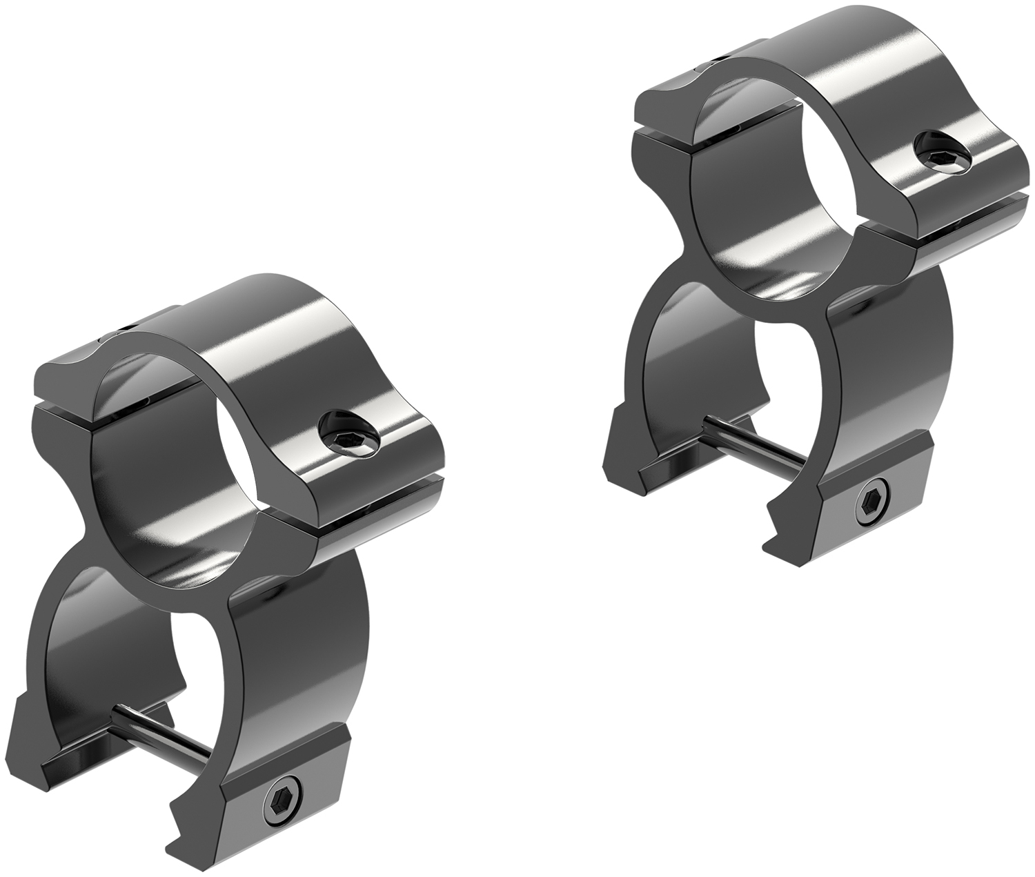 Leupold 57395 Rifleman  Black Gloss 1" High