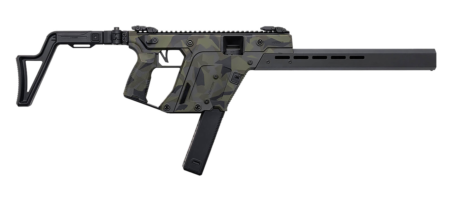 Kriss USA KV103CWD00 Vector SDP Gen3 10mm Auto 33+1 16" Black Nitride Threaded Barrel, Picatinny Rail Receiver, M-LOK Handguard, Adjustable Folding Stock,  Polymer Grip, Ambidextrous