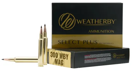 Weatherby F300180SCO Select Plus  300WthbyMag 180gr Swift Scirocco 20 Per Box/10 Case